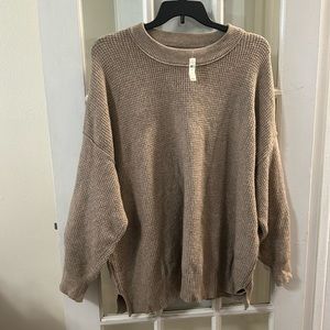 NWT Aerie size XL oversized knit sweater in oat